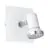 Eglo Wandlamp Tamara 1 Staal Wit Chroom 2.8W 250lm - 830 Warm Wit | IP44 - Incl. 1x GU10