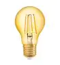 Osram Vintage 1906 LED E27 Peer Filament Goud 6.5W 725lm - 824 Zeer Warm Wit | Vervangt 60W