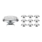 Voordeelpak 10x Noxion LEDspot AR111 G53 12V 7.4W 927 40D 450lm | Dimbaar - Zeer Warm Wit - Vervangt 50W