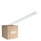 Voordeelpak 4x Philips LED Montagebalk Ledinaire BN021C 5W 540lm - 840 Koel Wit | 30cm