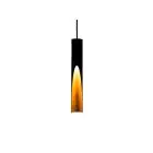 Eglo Pendelarmatuur Barbotto Staal Zwart, Goud 4.5W 345lm - 830 Warm Wit | Geschikt voor GU10